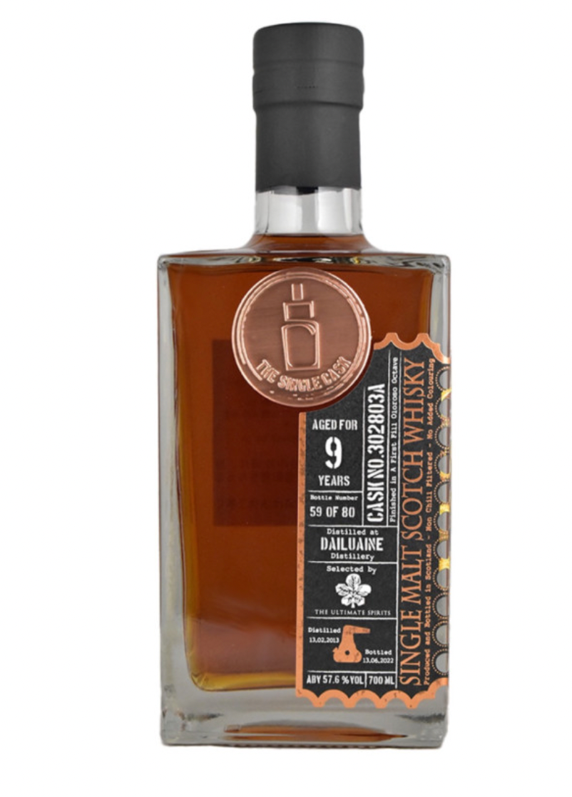 ダルユーイン 2013 9年 オロロソオクタブフィニッシュ#302803A EXCLUSIVE FOR THE ULTIMATE SPIRITS ザシングルカスク