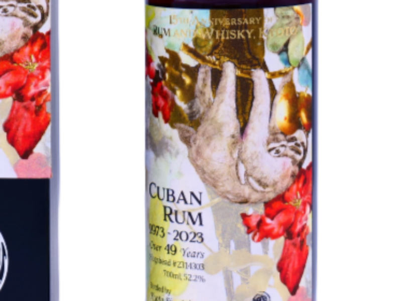 Cuban Rum 1973-2023 over 49 years