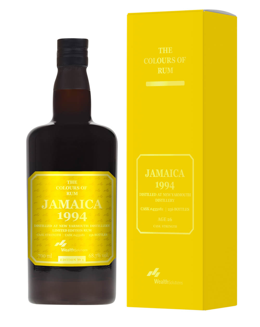 カラー オブ ラム New Yarmouth ジャマイカ 1994 26年 edition No. 1