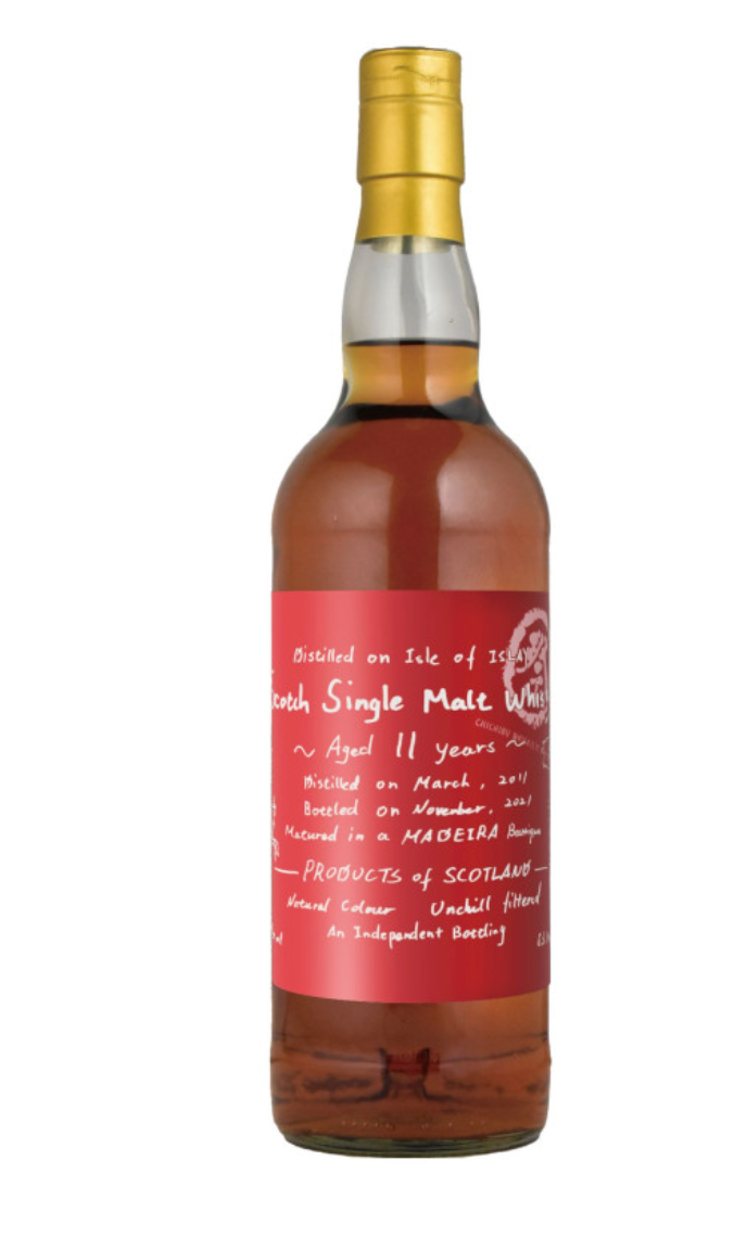 アイル オブ アイラ 2010 11年マデイラバリック 秩父ウィスキー祭ハンドライティングラベル 秩父ウィスキー祭ボトリング2023
