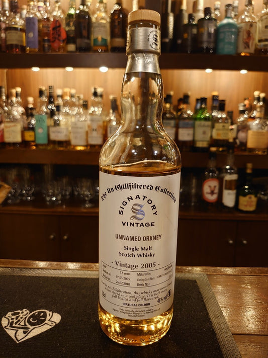 オークニー12年 2005 シグナトリー