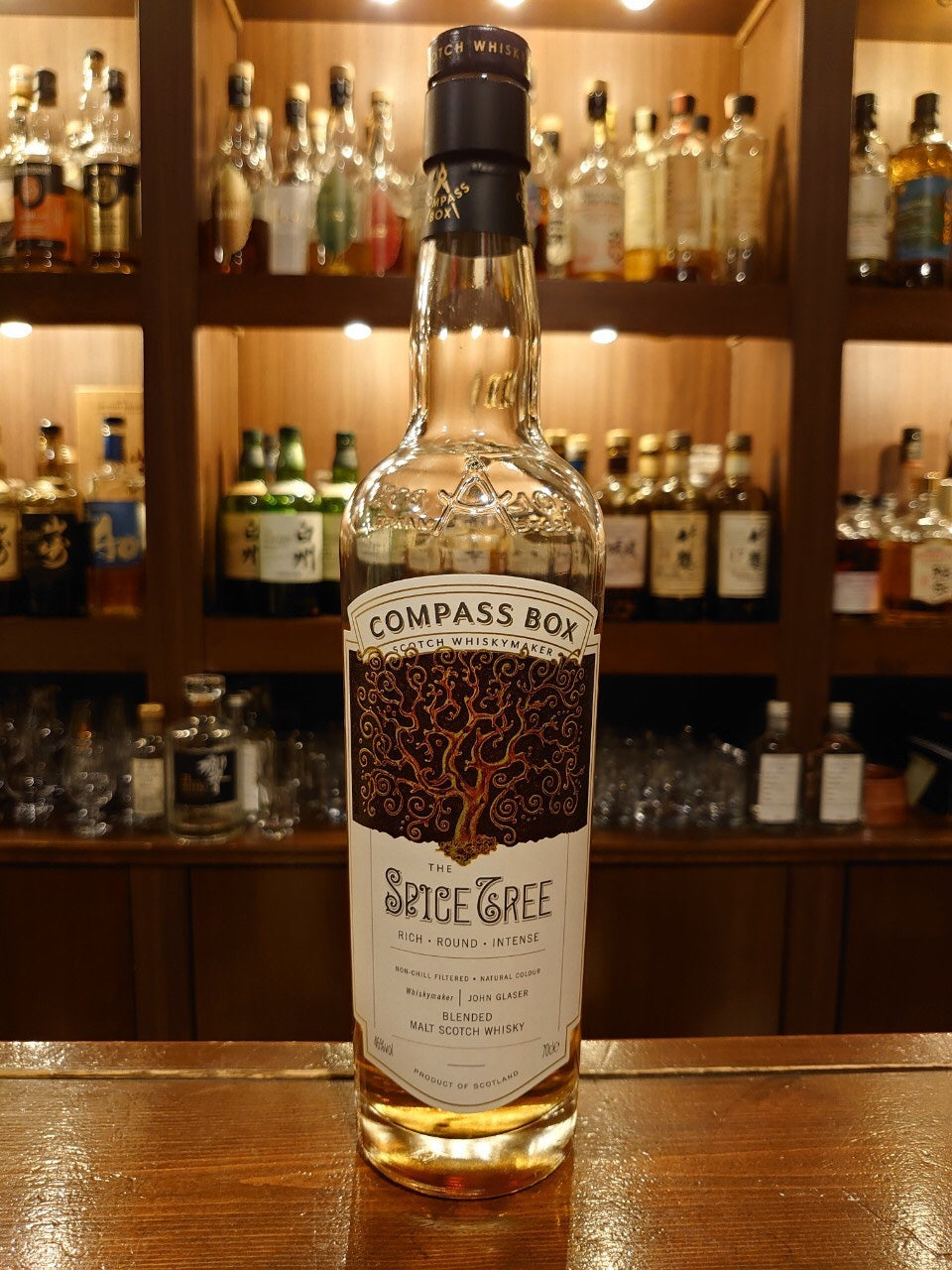 ブレンデッドモルト ザ スパイスツリー コンパスボックス
