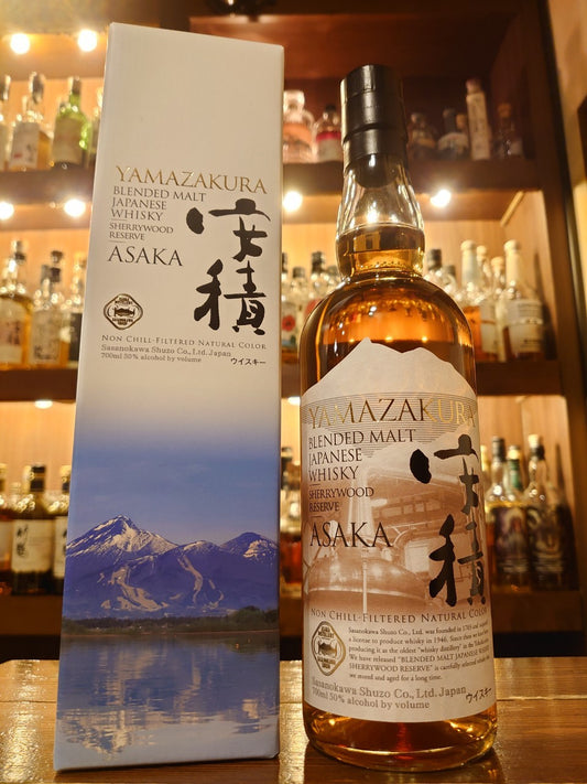山桜 ブレンデッドモルト ジャパニーズウイスキー シェリーウッドリザーブ 安積