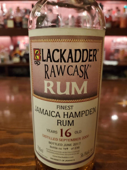 ブラックアダー ロウカスク ラム ジャマイカ ハムデン ラム 16年 Cask ref:2017-074