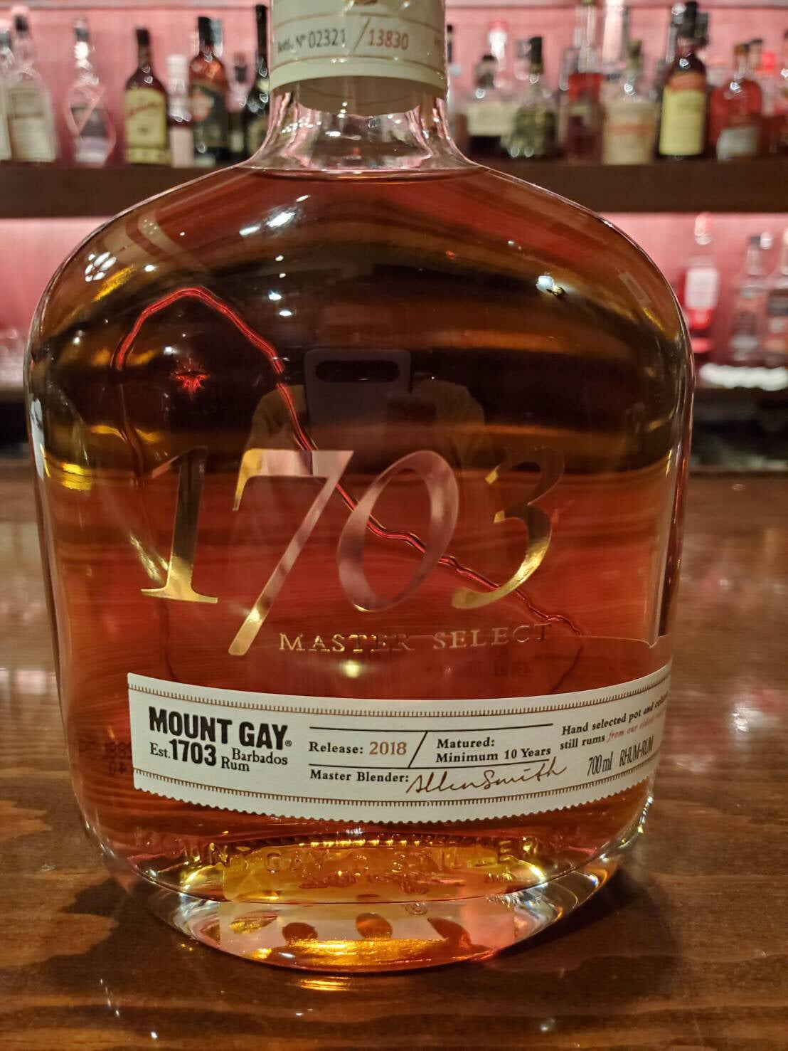 マウントゲイ 1703 マスター・セレクト 2018