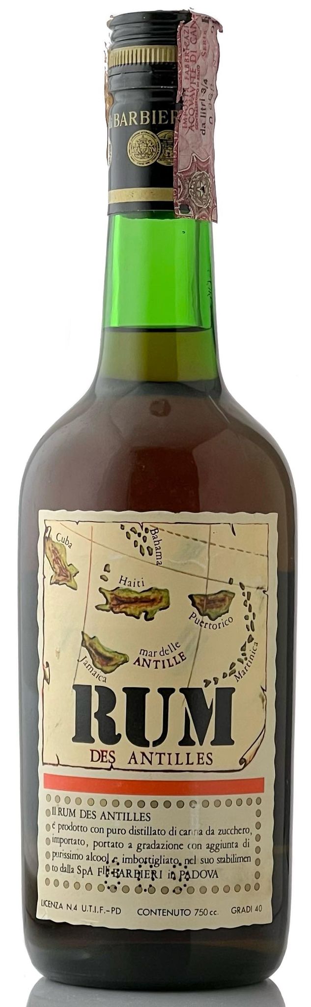 ラム ド アンティル 80年代流通品【オールドボトル】— Rum＆Whisky リトルハピネス