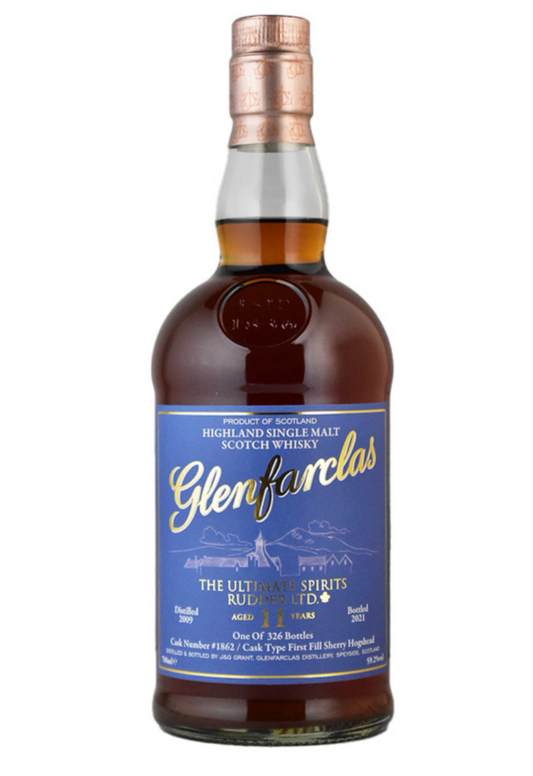 グレンファークラス 2009 11年 シェリーホグスヘッド #1862 FOR THE ULTIMATE SPIRITS