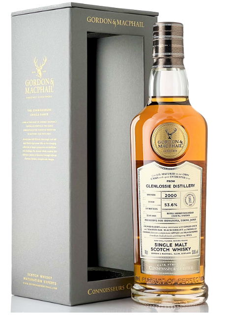 グレンロッシー[2000] 21年 リフィル シェリーホグスヘッド for SHINANOYA【ゴードン＆マクファイル/コニサーズチョイス】