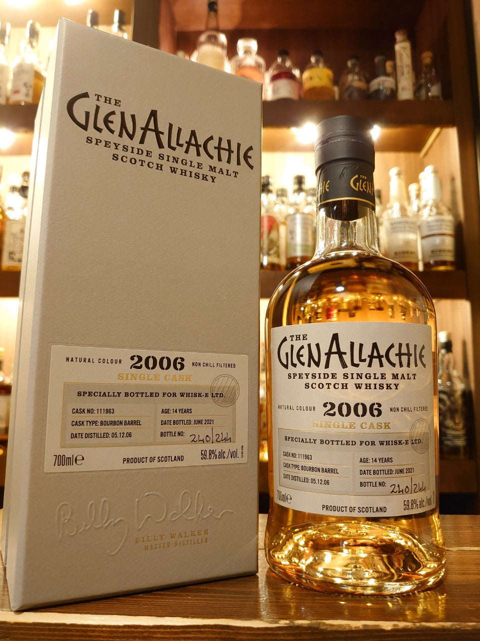 グレンアラヒー　2006 14年　バーボンバレル