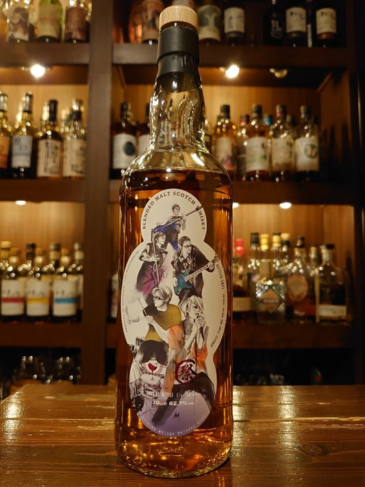 ブレンデッドモルト シェリーカスク 秩父ウィスキー祭バンドラベル 秩父ウィスキー祭ボトリング2022