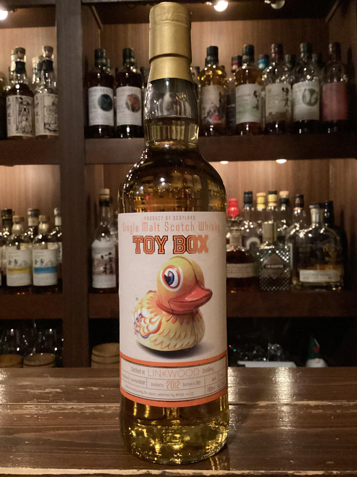リンクウッド 9年 2012 トイボックス— Rum＆Whisky リトルハピネス