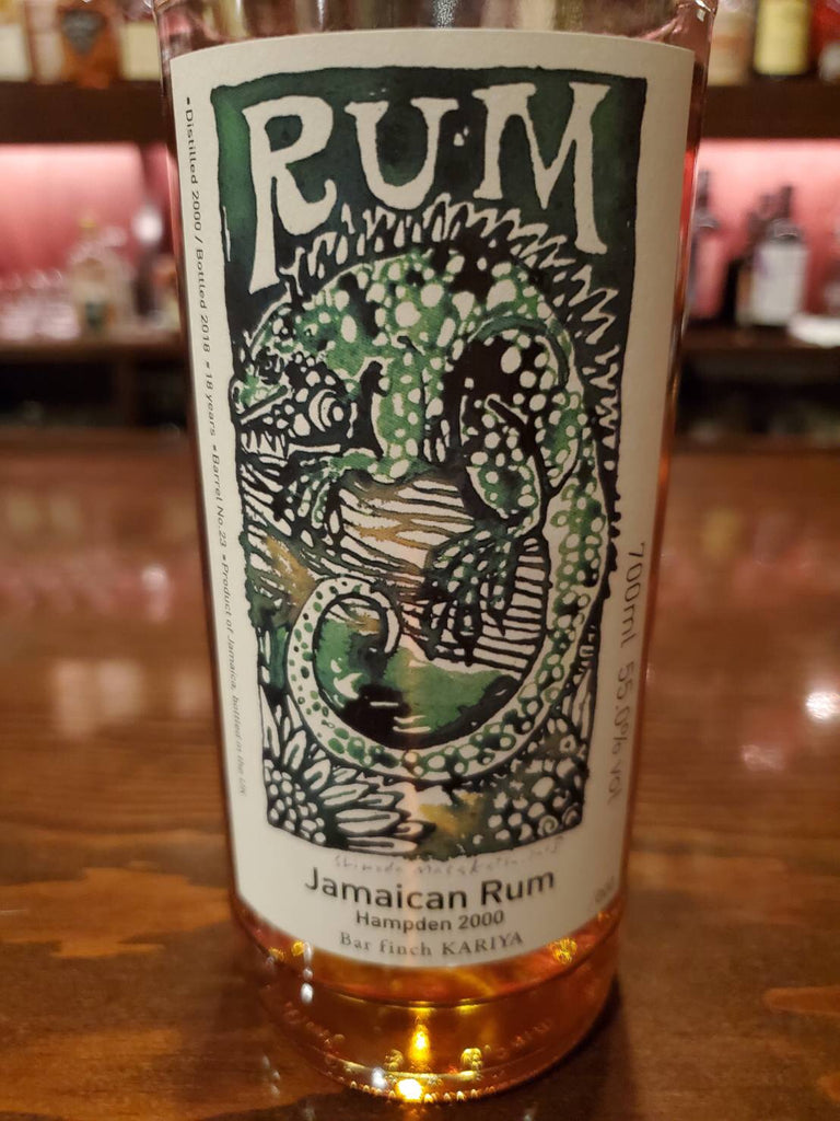 ジャマイカラム Rum Bar Finch KARIYA Hampden2000