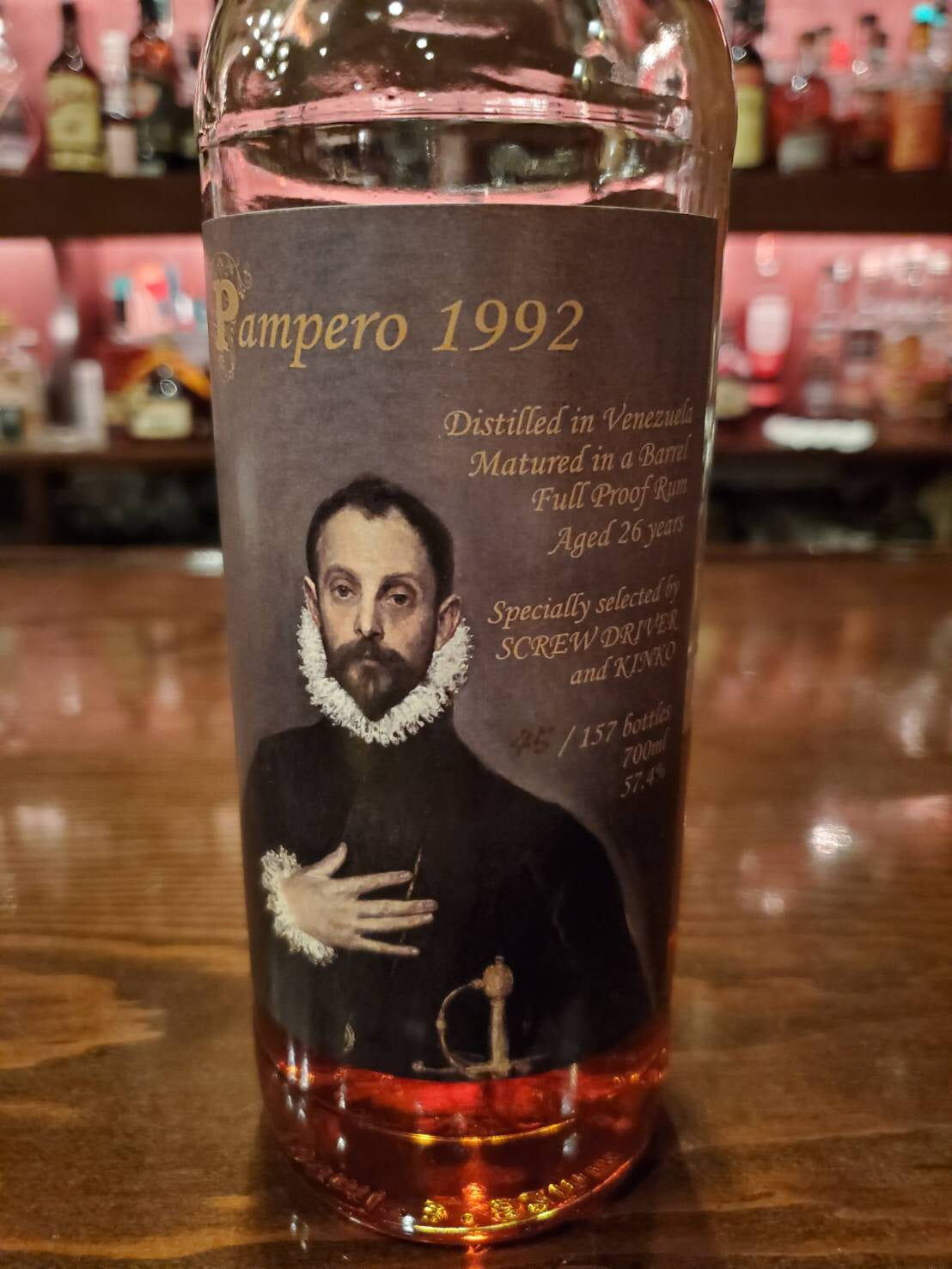 Rum＆Whisky　パンペロ1992　26年—　リトルハピネス